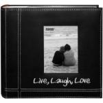Pioneer-Photo-Albums-Embroidered-200-photo-Live-Laugh-Love-Frame-Album-P13883104